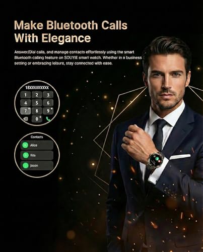 Luxury AMOLED Smartwatch – 1.43"