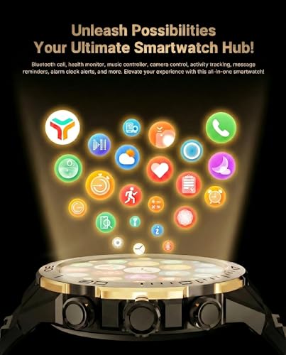 Luxury AMOLED Smartwatch – 1.43"