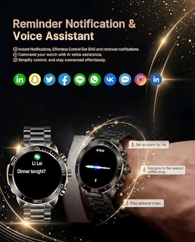 Luxury AMOLED Smartwatch – 1.43"