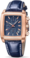 Men’s Chronograph Watch – Leather Strap