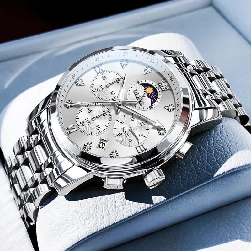 Men's Diamond Watch – Blue