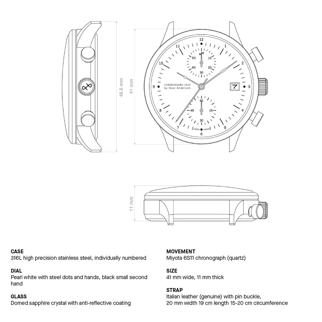 1844 Chronograph Watch – Men