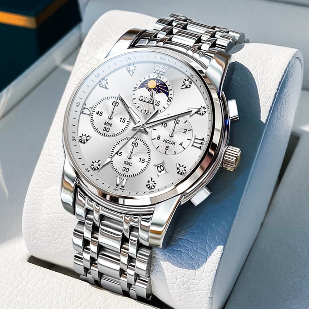 Men's Diamond Watch – Blue