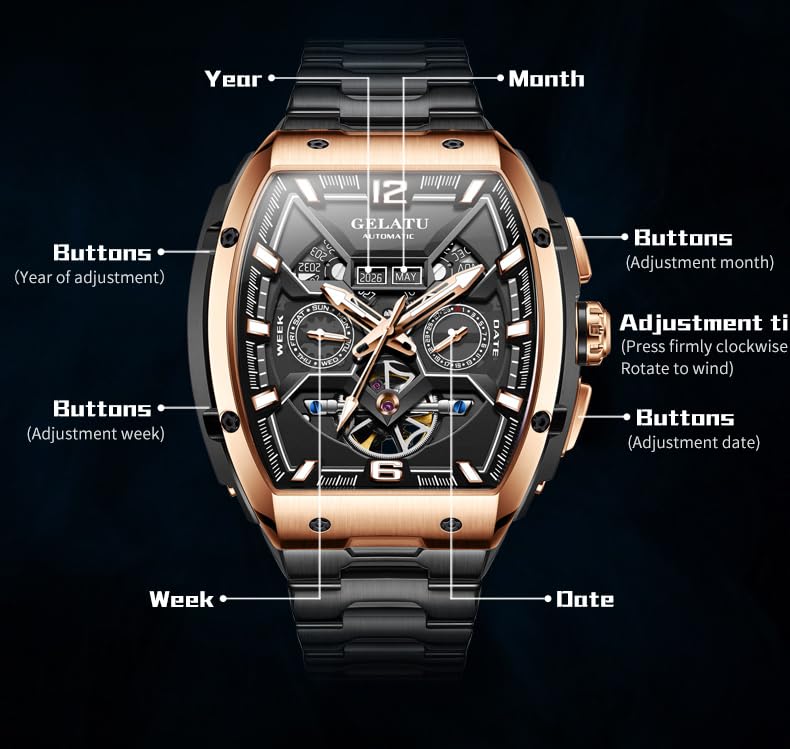 Automatic Tonneau Watch