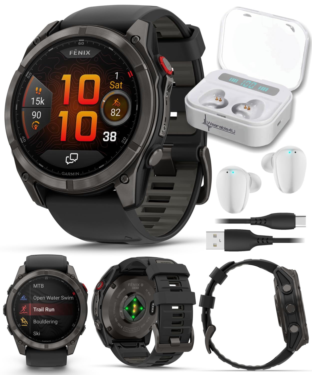 Fenix 8 Multisport GPS Smartwatch