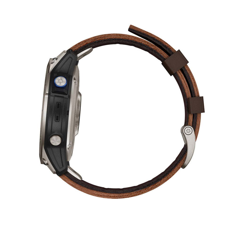 Aviator GPS Smartwatch – Leather Strap