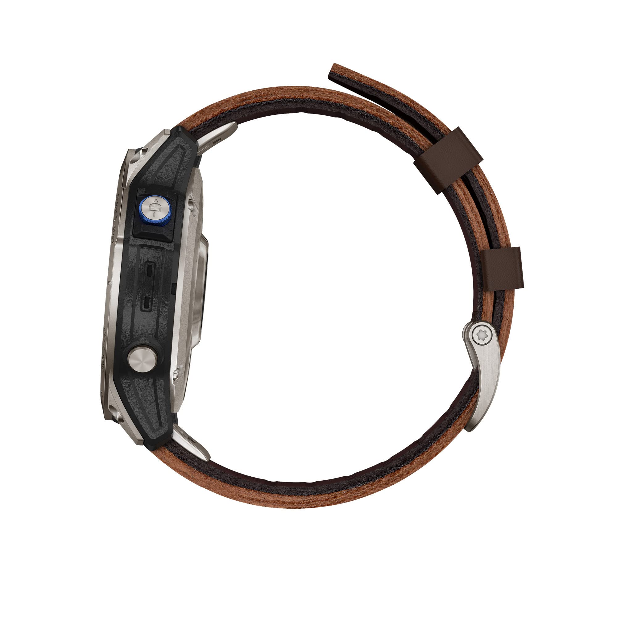 Aviator GPS Smartwatch – Leather Strap