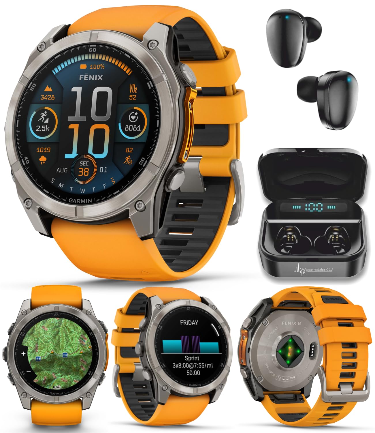 Fenix 8 Multisport GPS Smartwatch