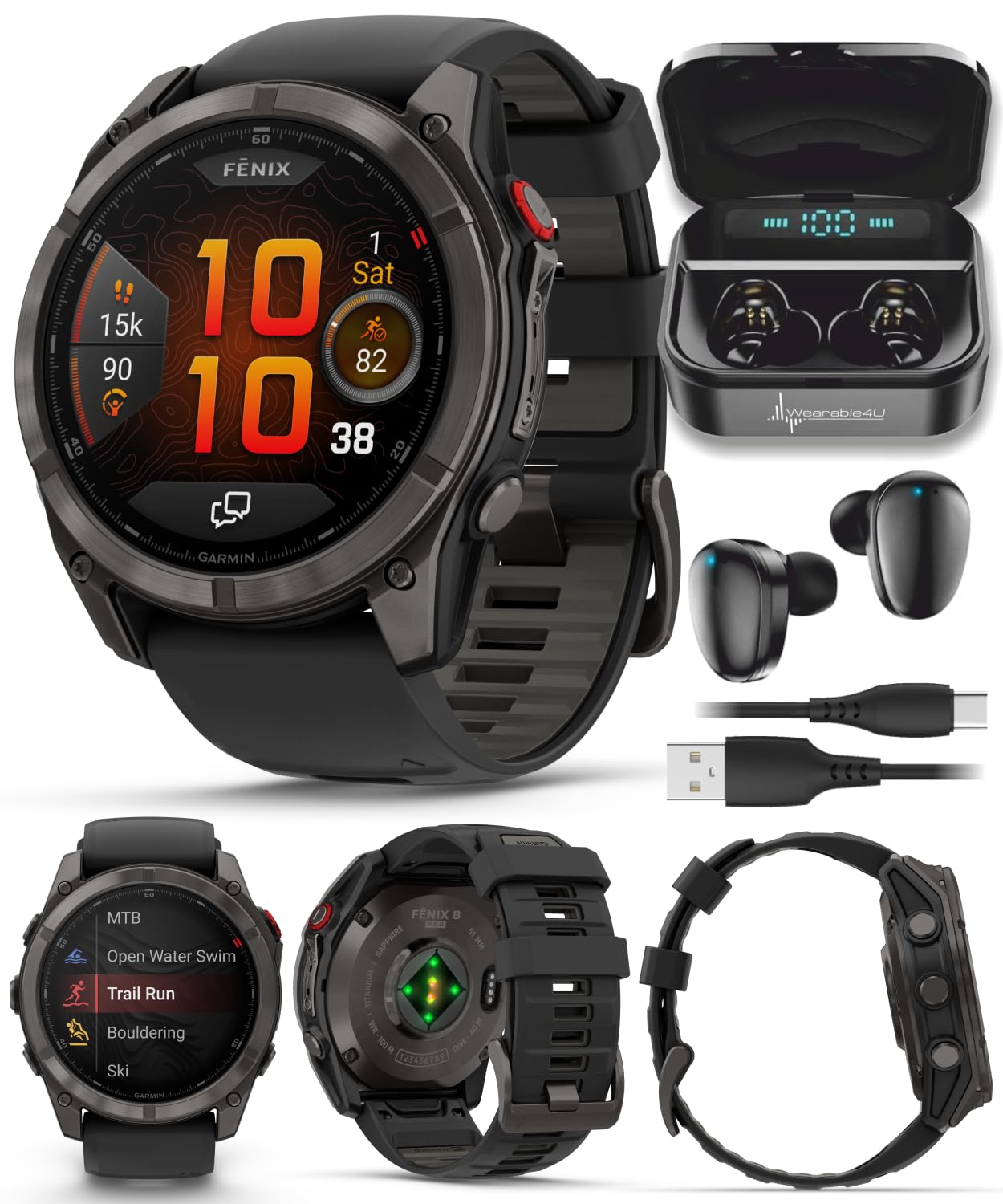 Fenix 8 Multisport GPS Smartwatch