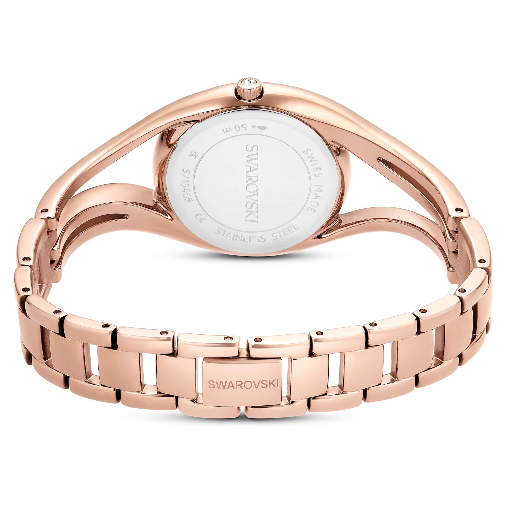 Hyperbola Bangle Watch – Rose Gold