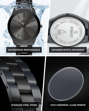 Minimalist Quartz Watch – Men