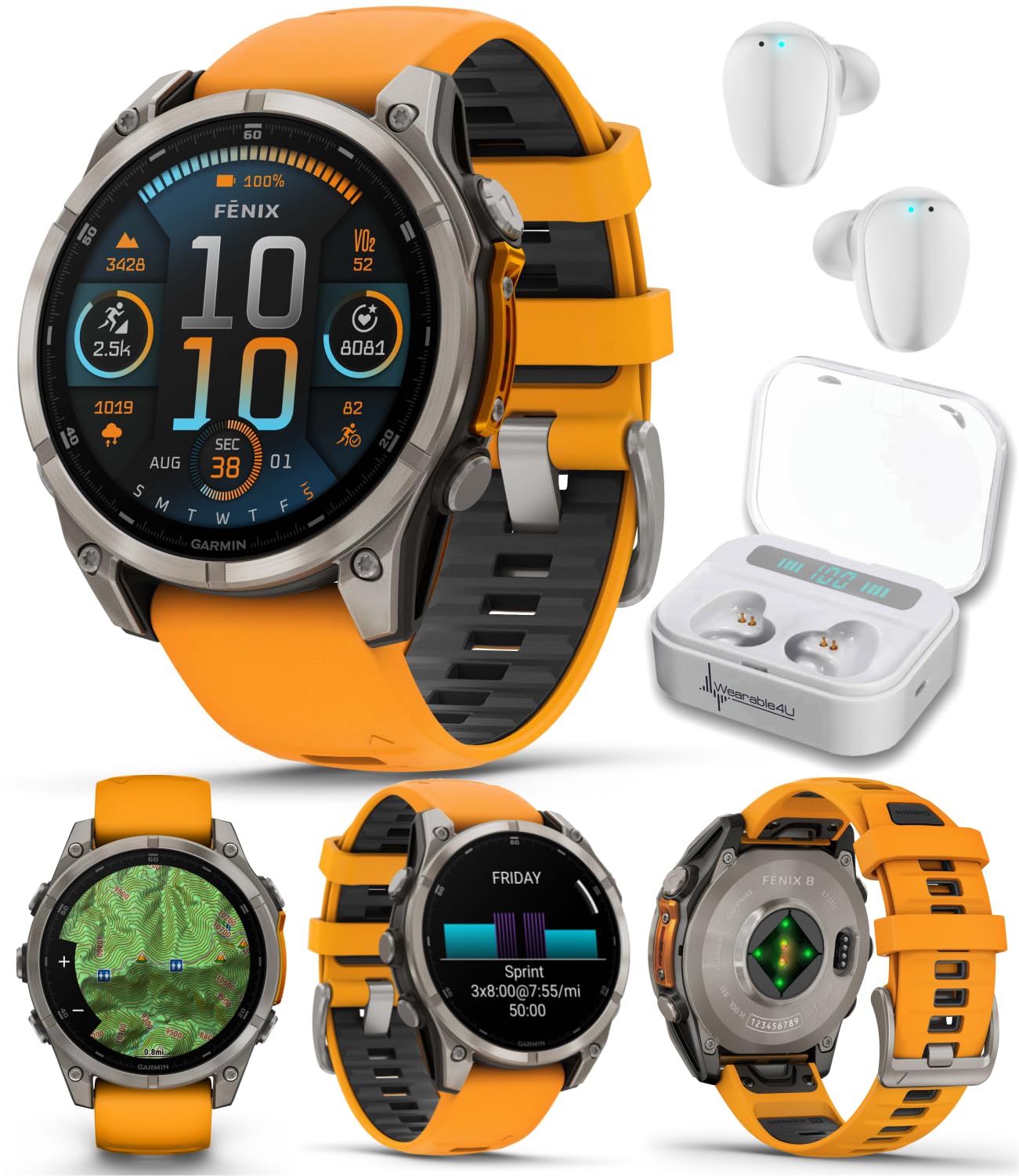 Fenix 8 Multisport GPS Smartwatch