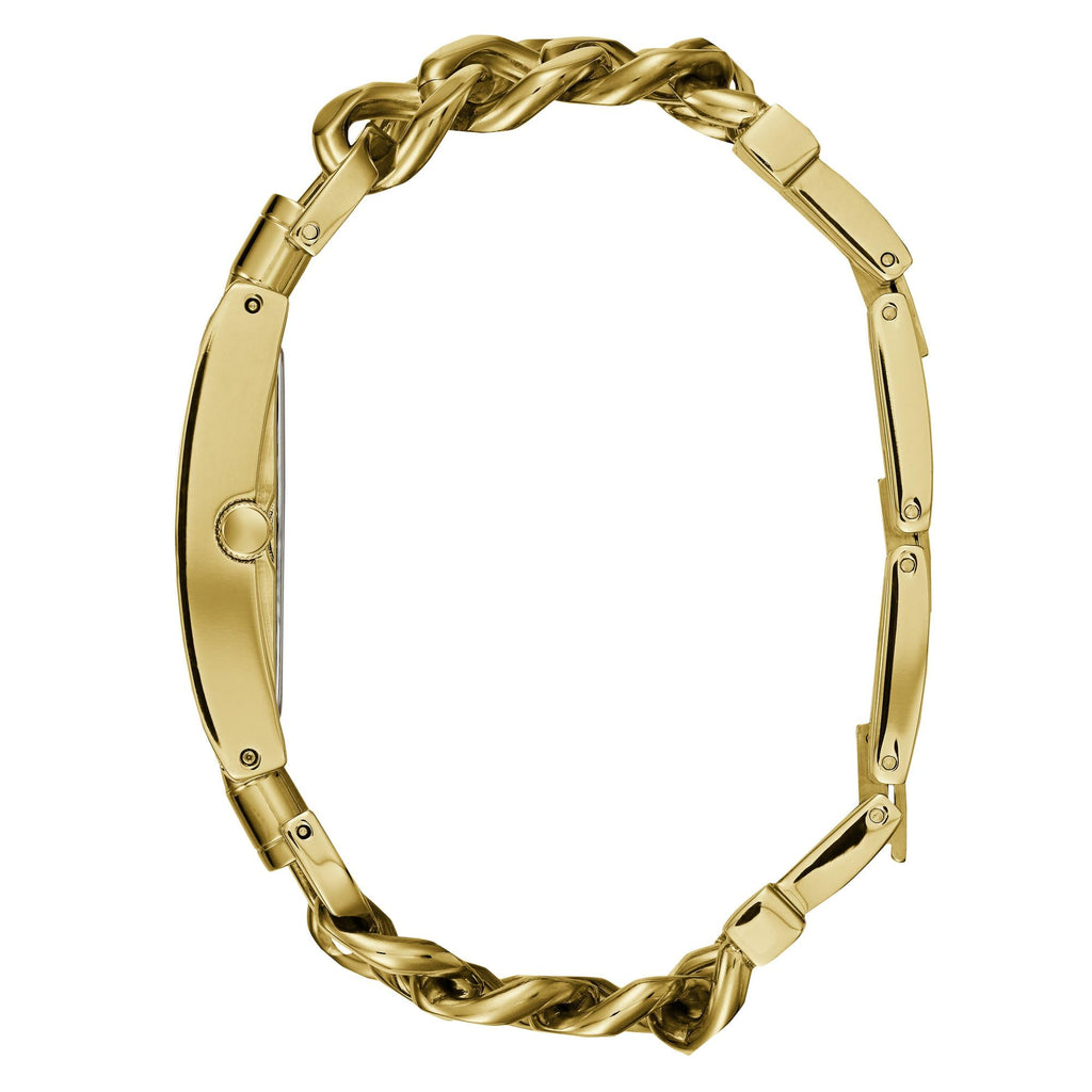 Guess Women's Silver-Tone Multi-Chain Bracelet Watch