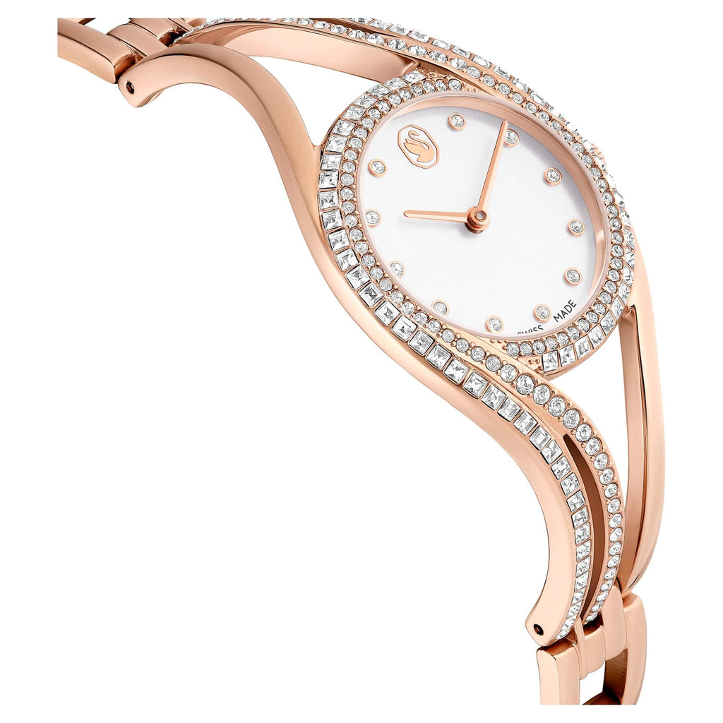 Hyperbola Bangle Watch – Rose Gold
