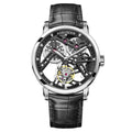 Tourbillon Skeleton Watch – Leather Strap
