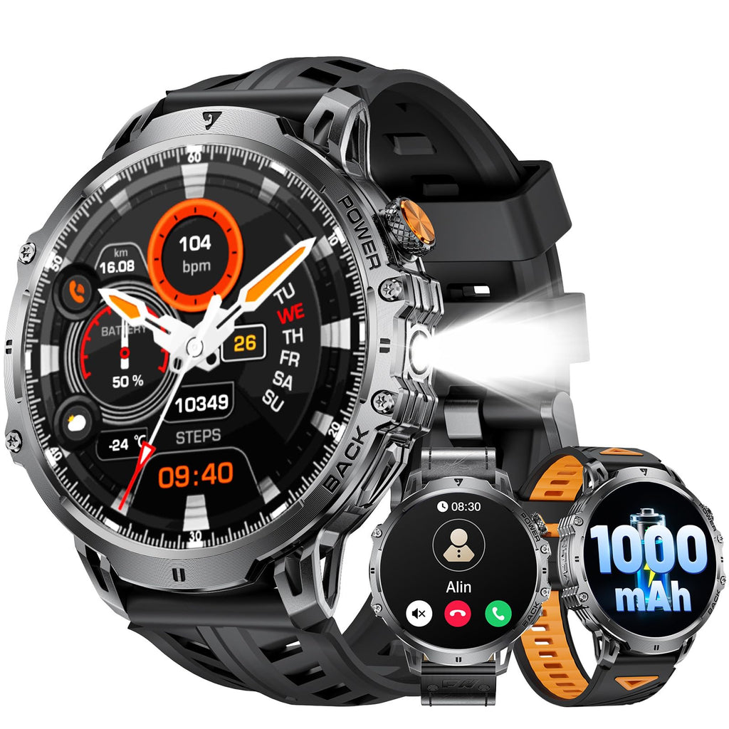 Military Smartwatch – 1.85" HD