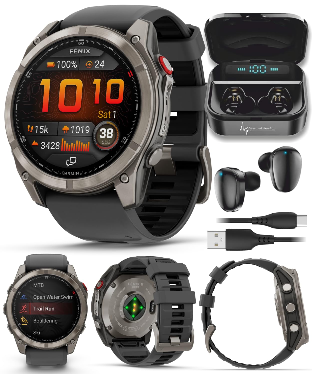 Fenix 8 Multisport GPS Smartwatch
