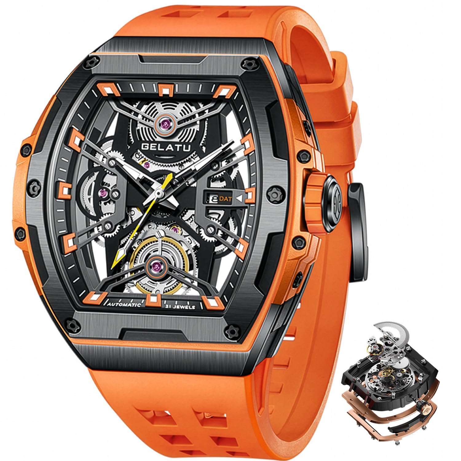 Automatic Tonneau Watch