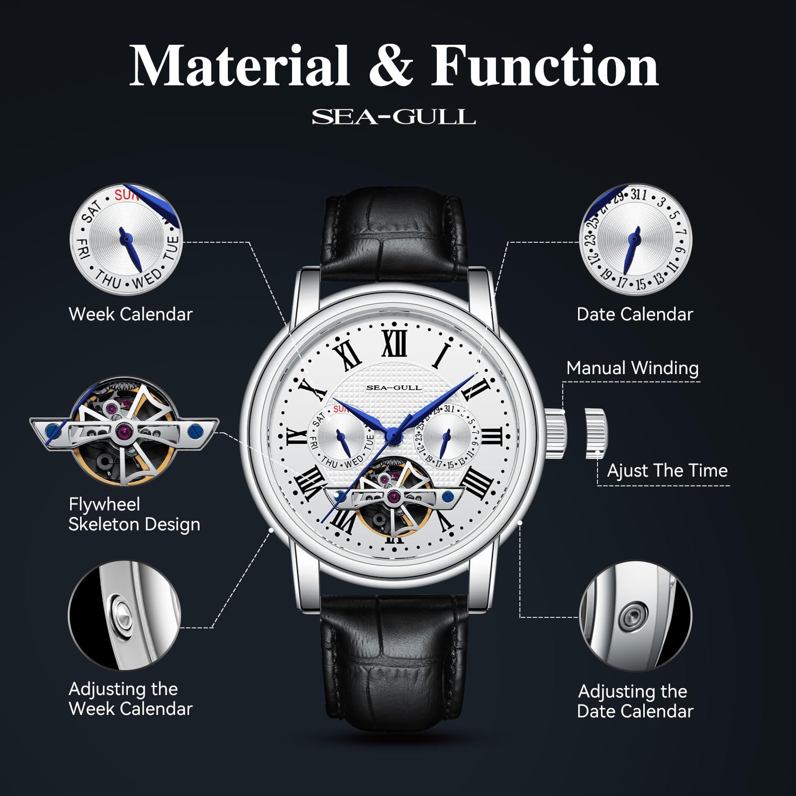 Hollow Automatic Mechanical Watch – Men