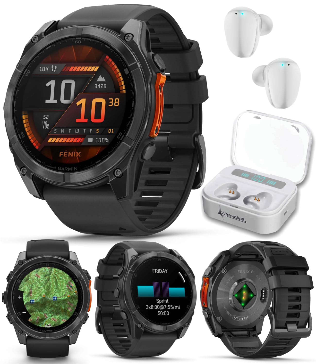 Fenix 8 Multisport GPS Smartwatch