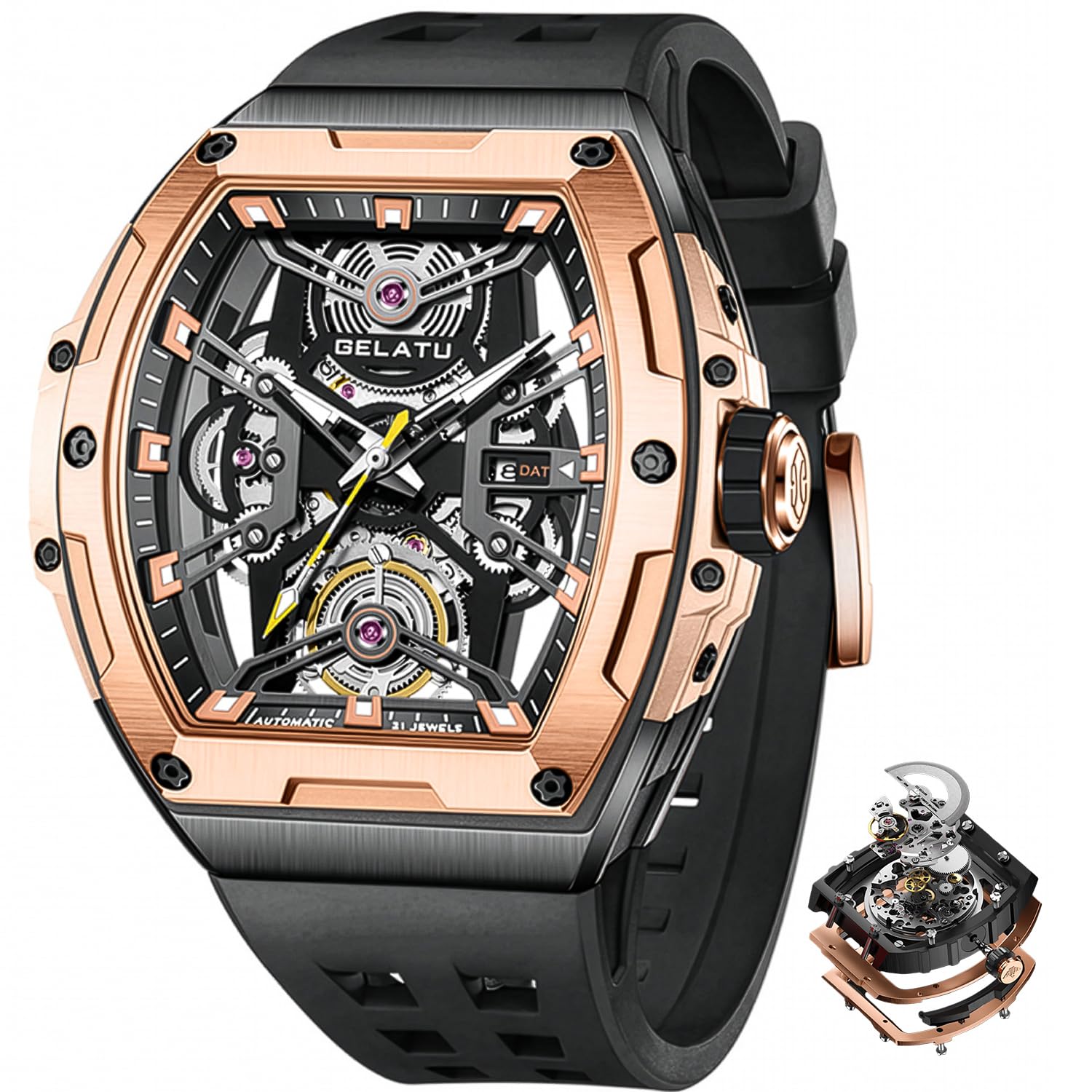 Automatic Tonneau Watch