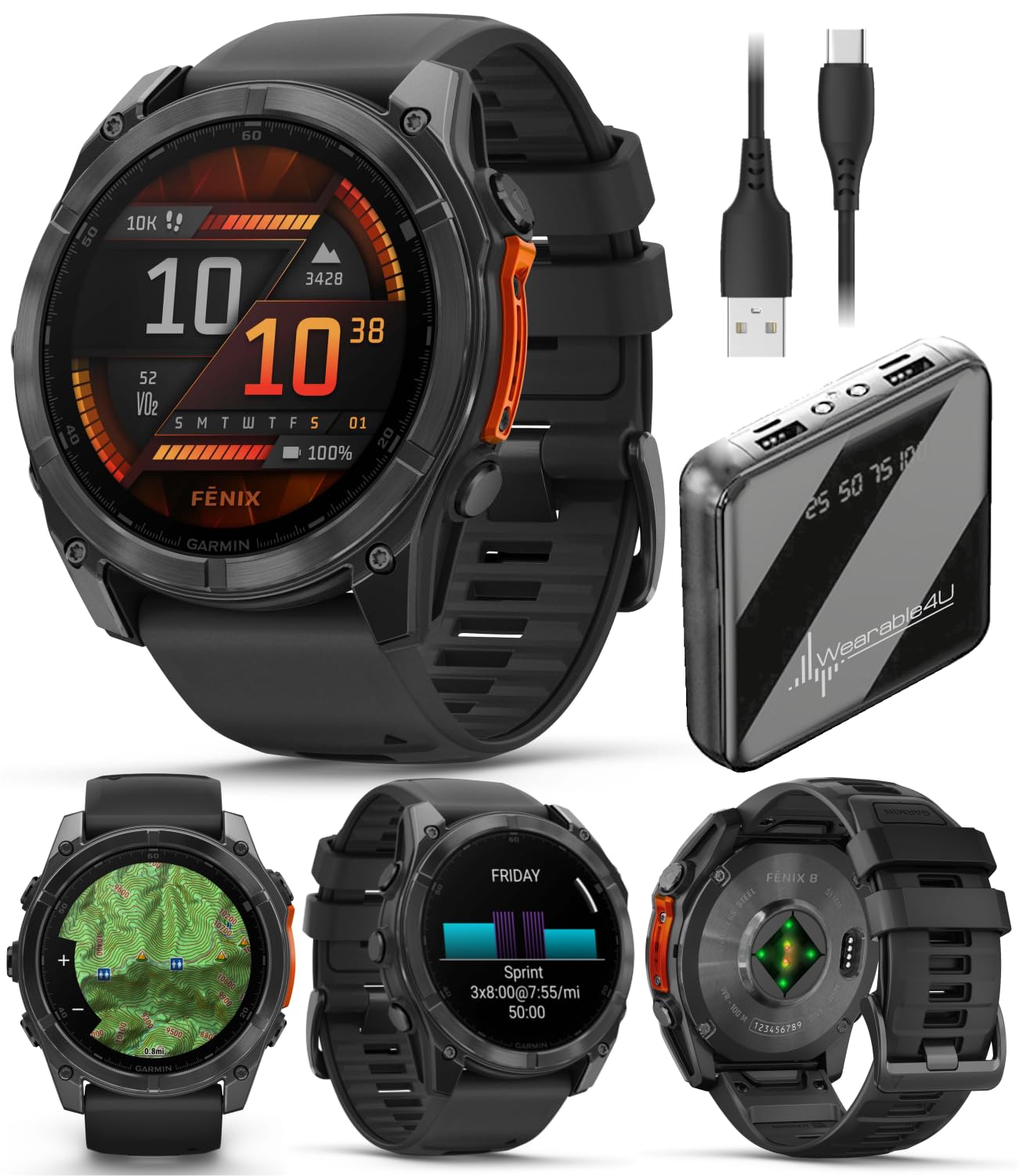 Fenix 8 Multisport GPS Smartwatch
