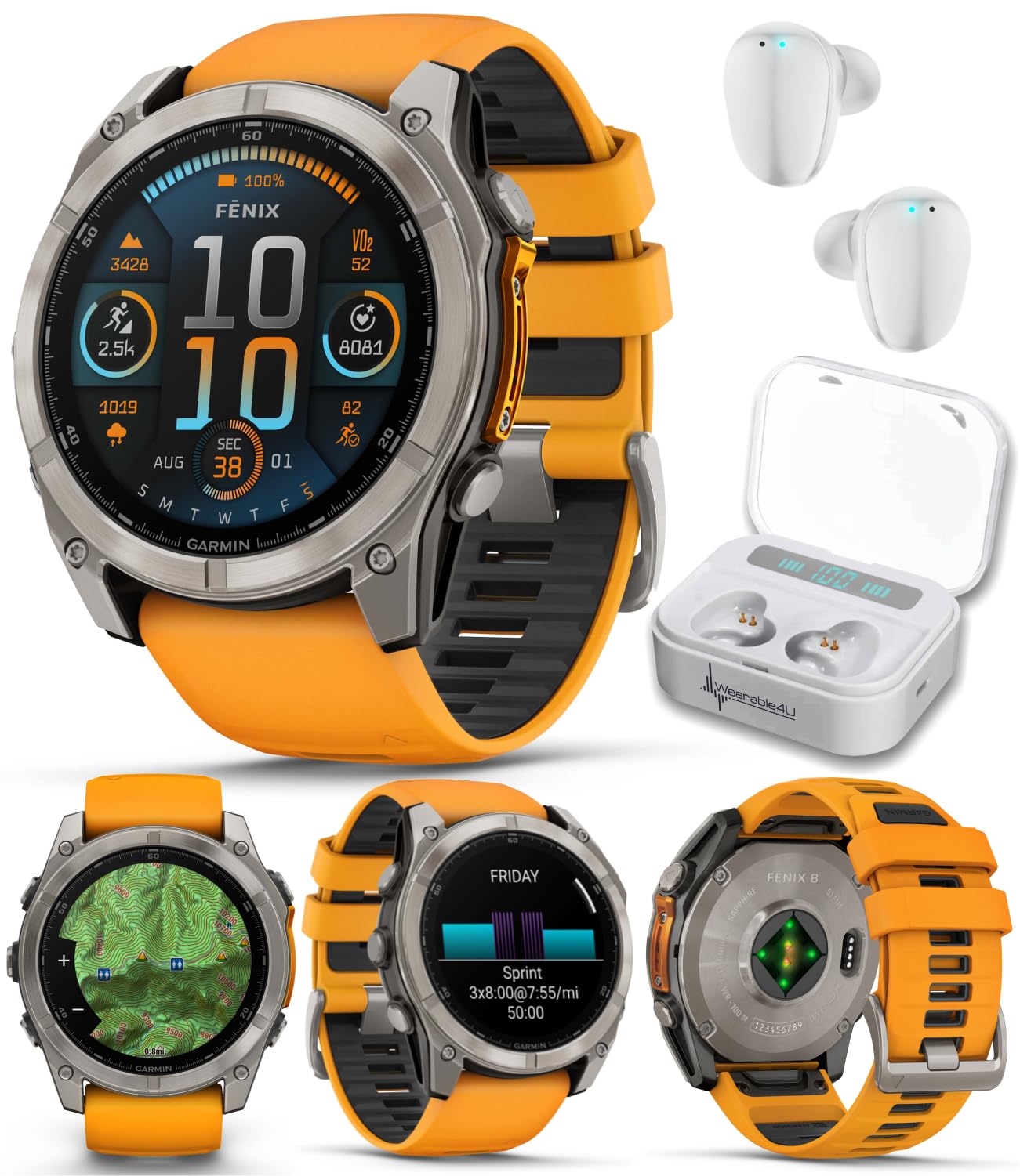 Fenix 8 Multisport GPS Smartwatch