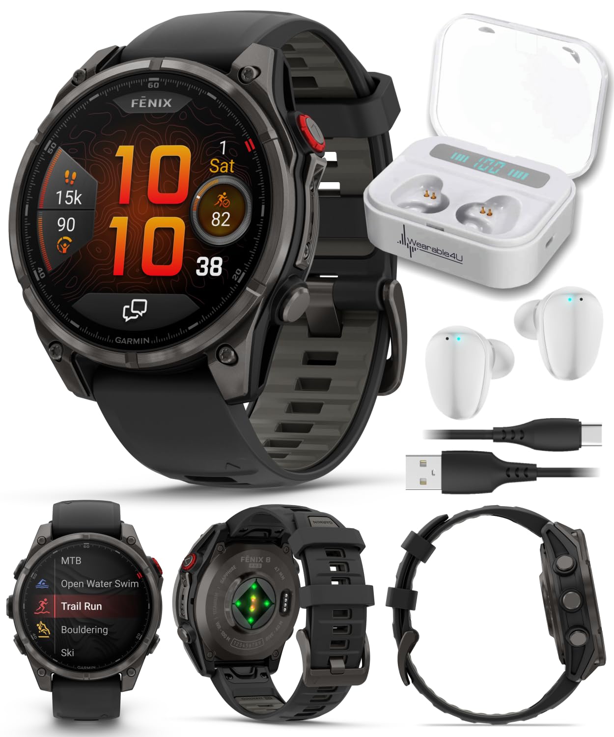 Fenix 8 Multisport GPS Smartwatch