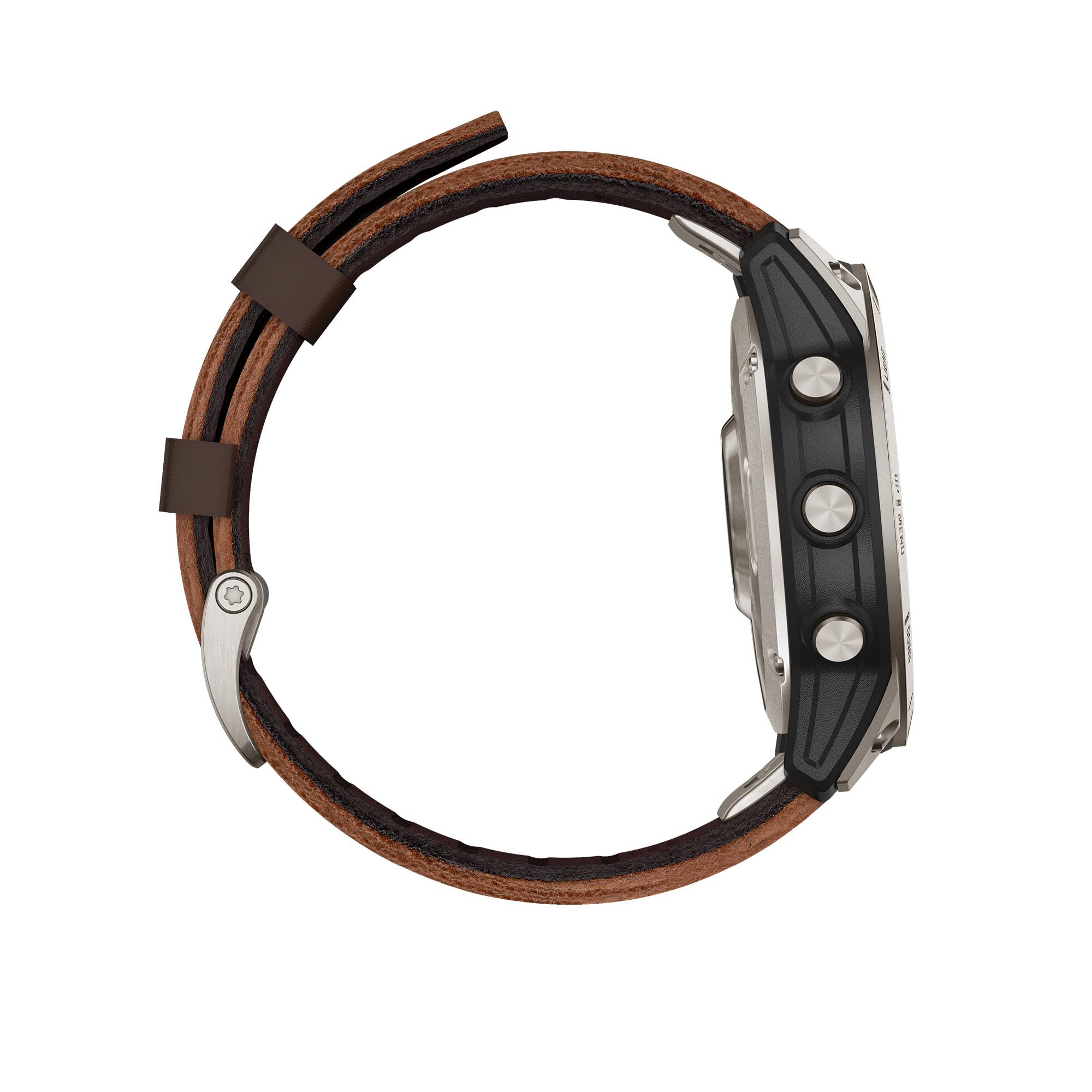 Aviator GPS Smartwatch – Leather Strap