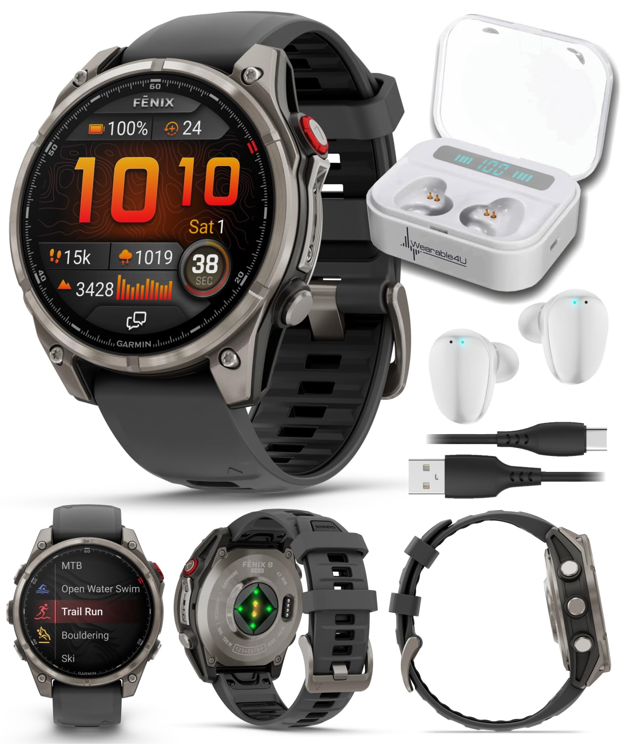 Fenix 8 Multisport GPS Smartwatch