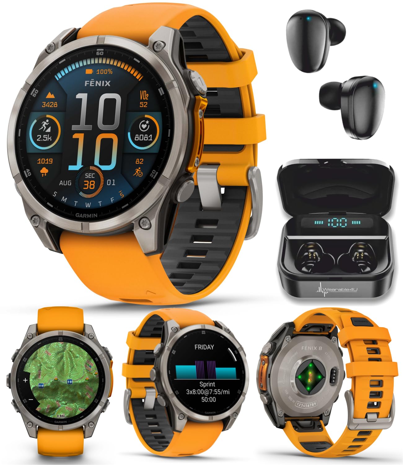 Fenix 8 Multisport GPS Smartwatch