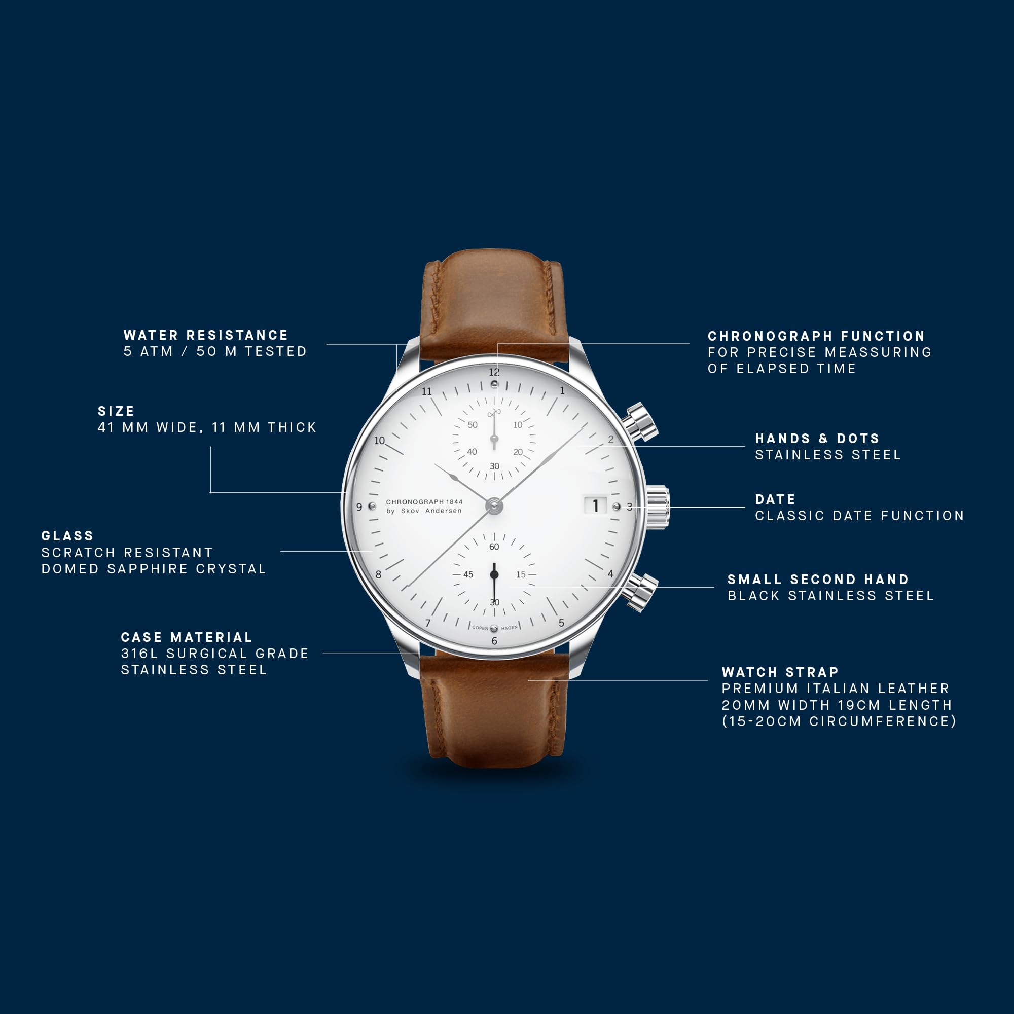 1844 Chronograph Watch – Men