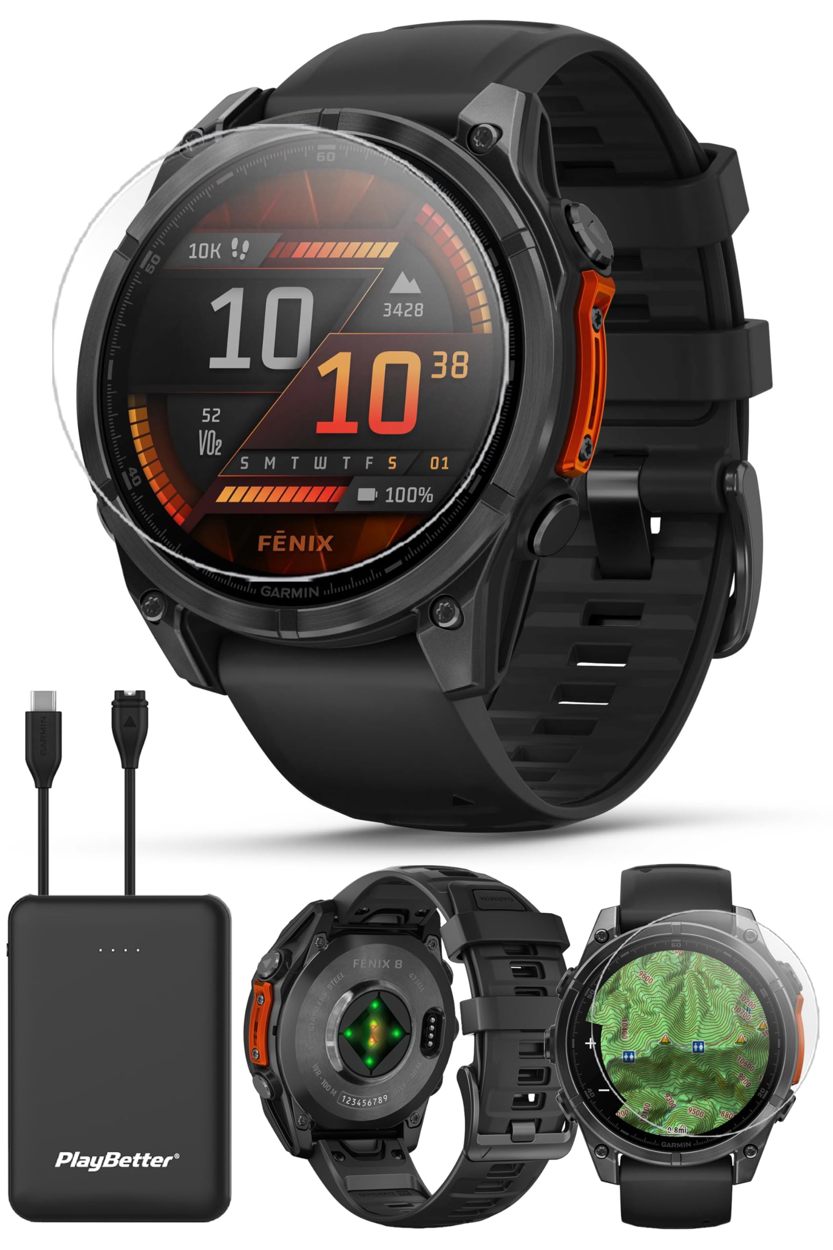Fenix 8 Multisport GPS Smartwatch