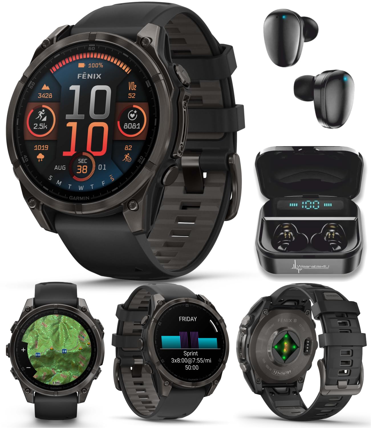 Fenix 8 Multisport GPS Smartwatch