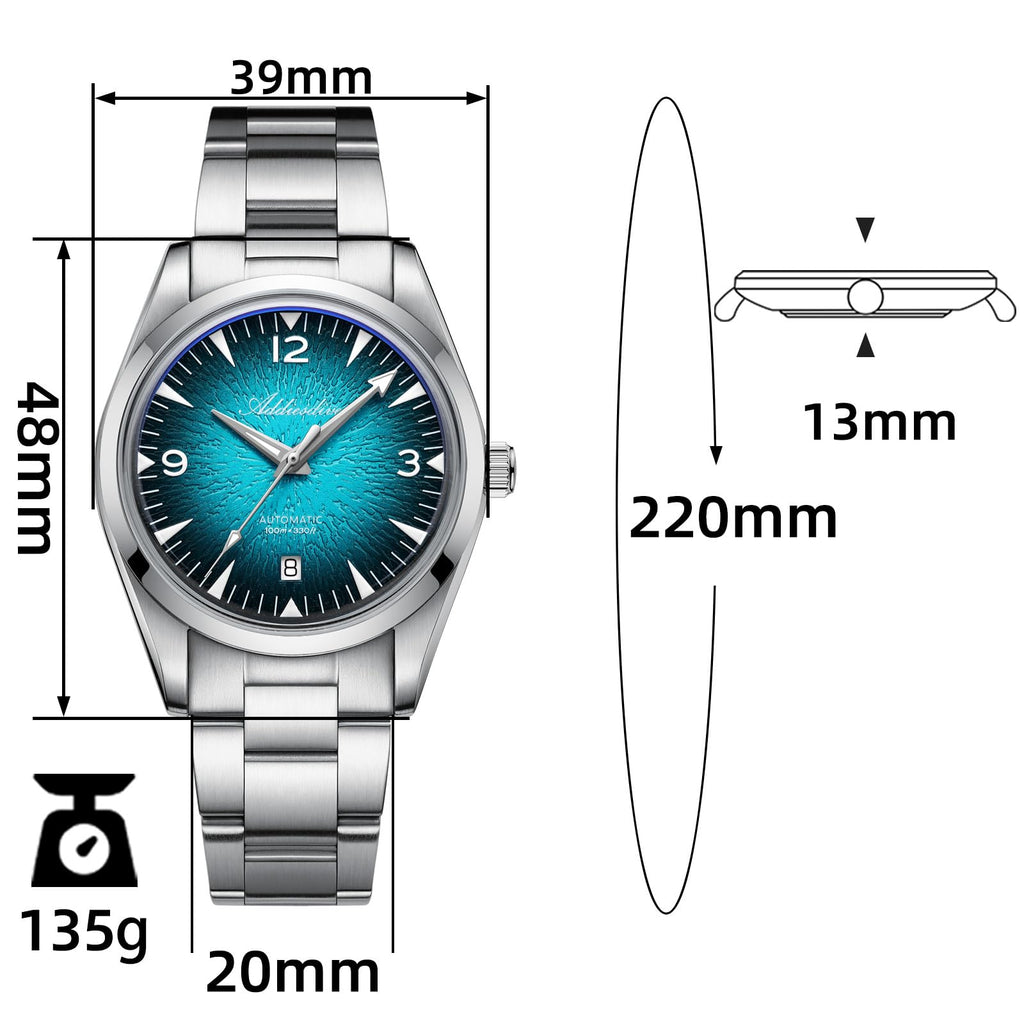 Automatic Luminous Watch – 39mm Men