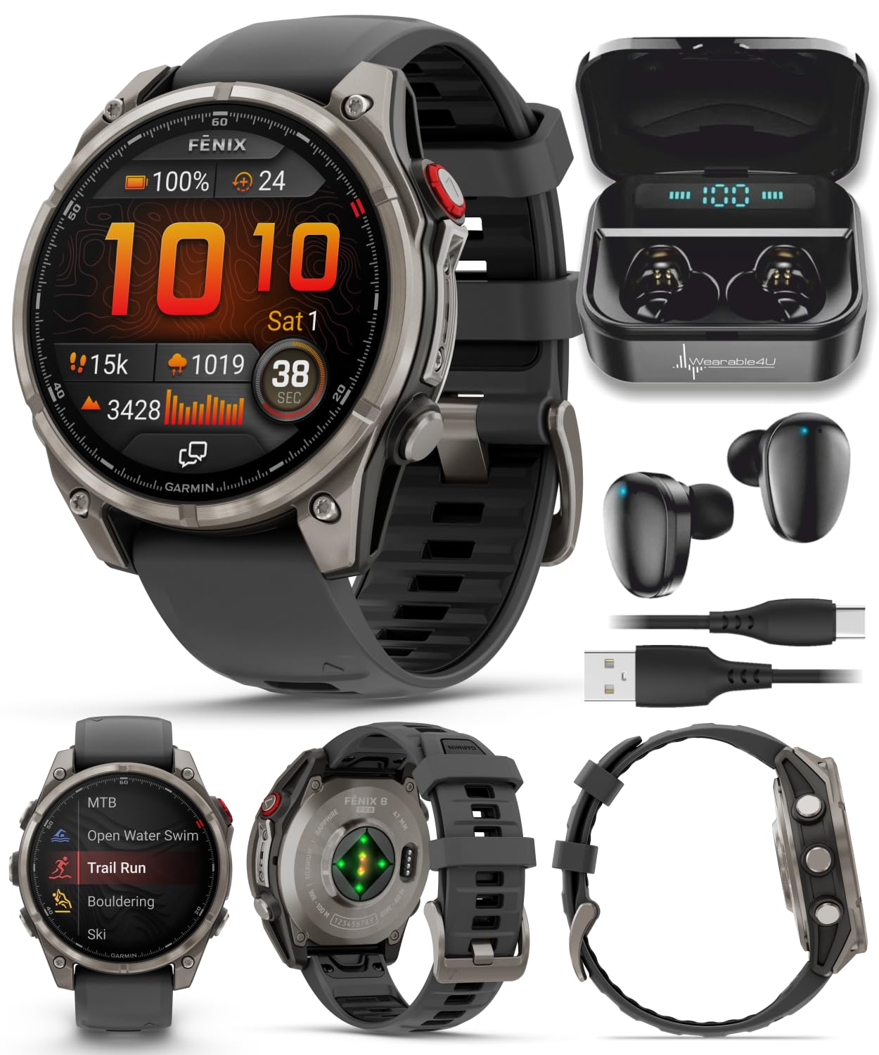 Fenix 8 Multisport GPS Smartwatch