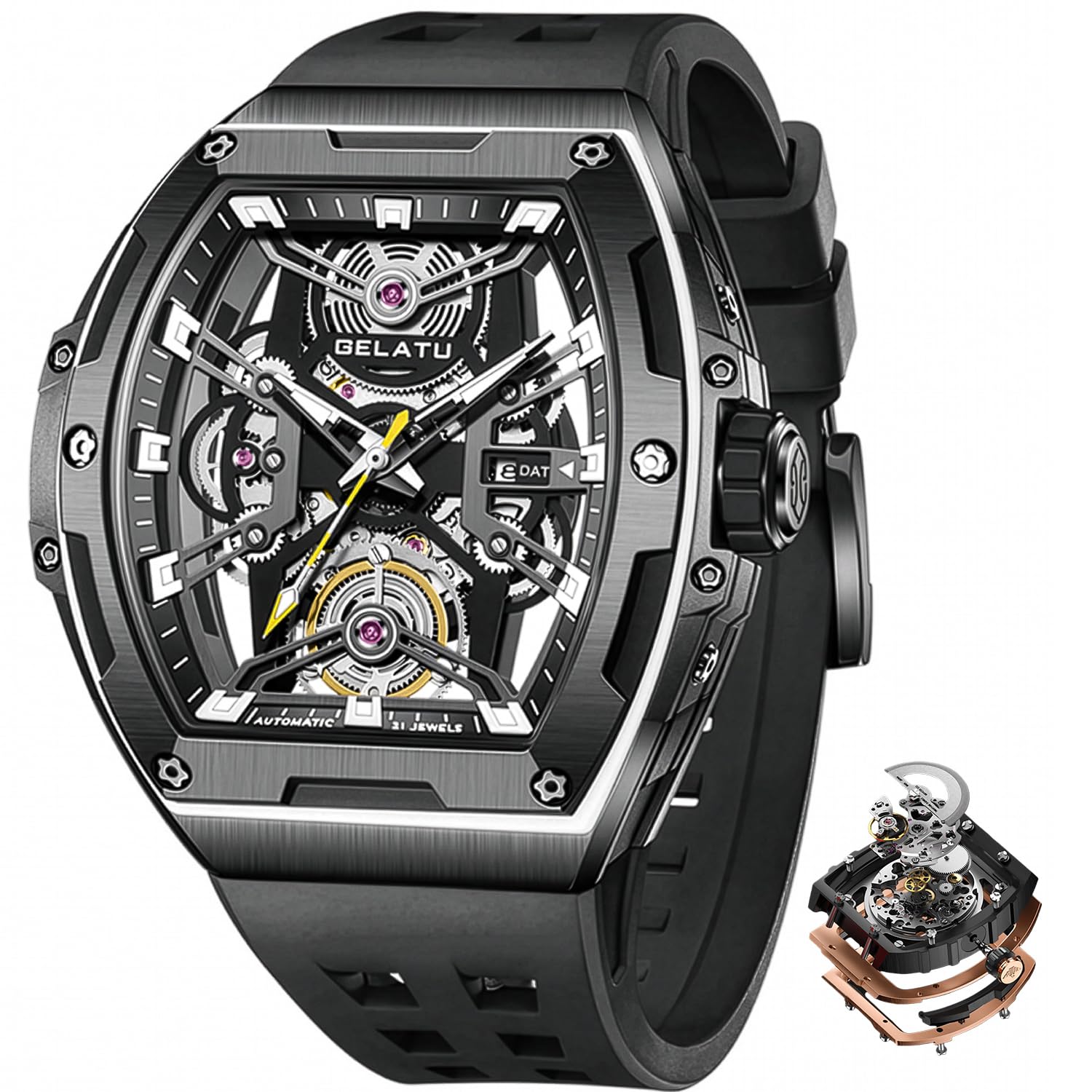 Automatic Tonneau Watch