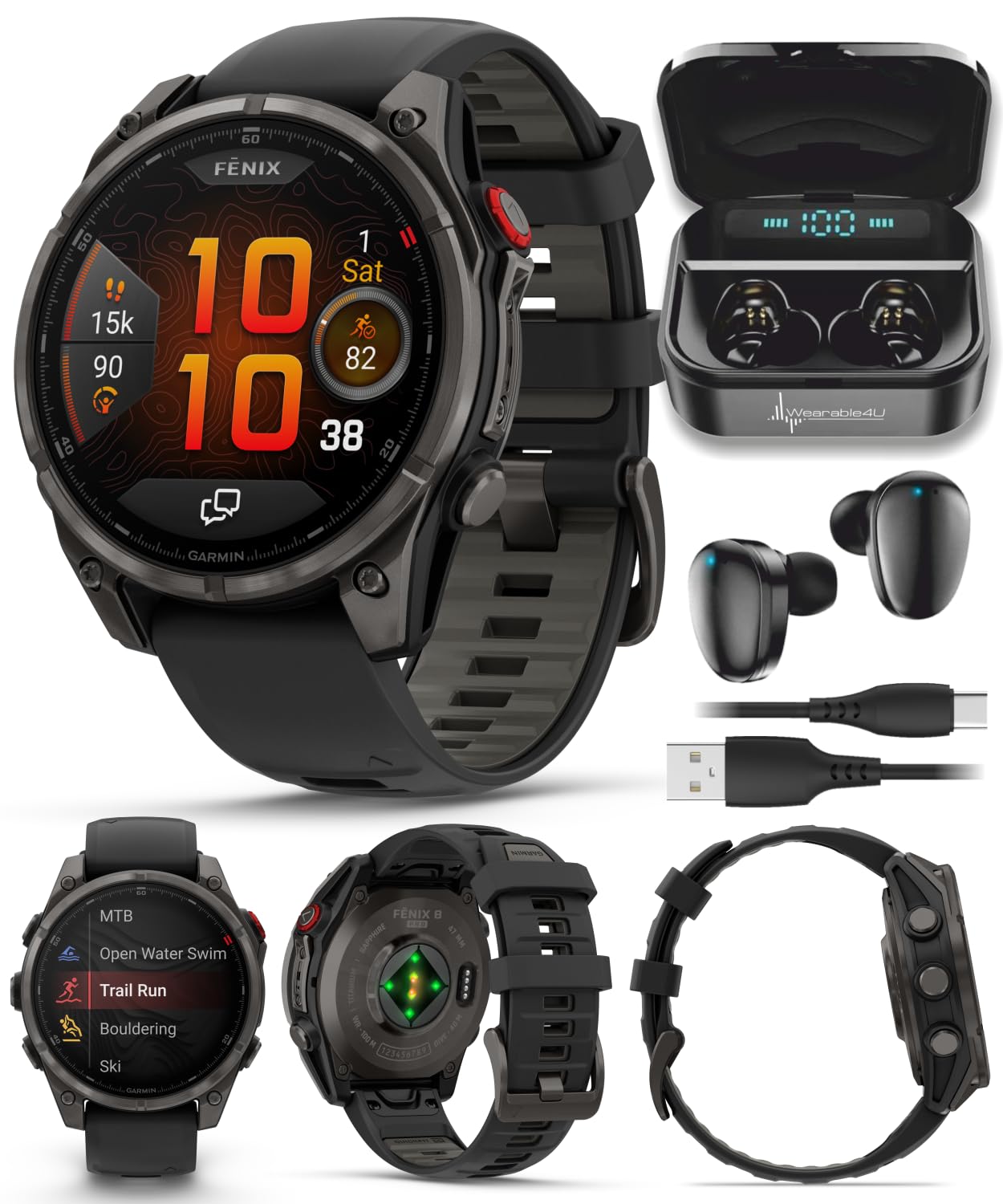 Fenix 8 Multisport GPS Smartwatch