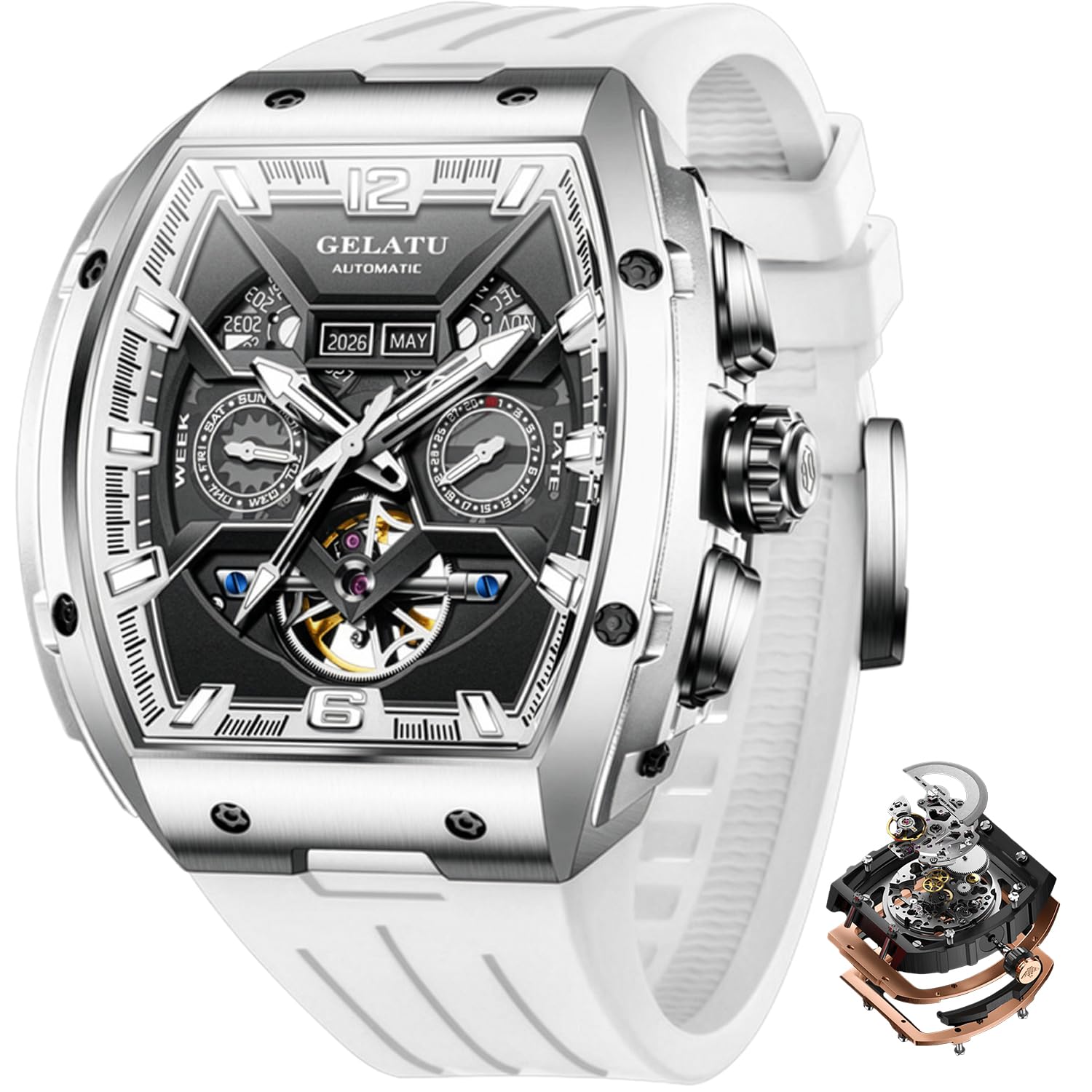Automatic Tonneau Watch