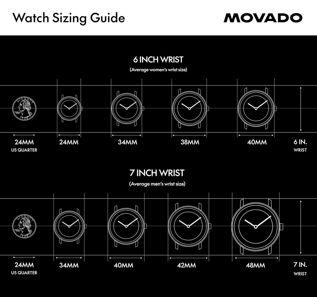Bold Quartz Watch – Leather Strap