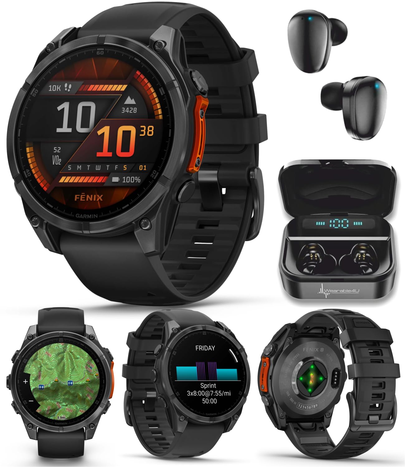 Fenix 8 Multisport GPS Smartwatch