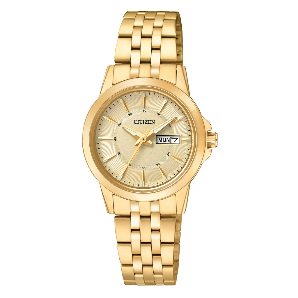 Classic Gold-Tone Watch – Women