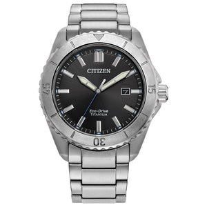 Brycen Titanium Watch – Silver Tone