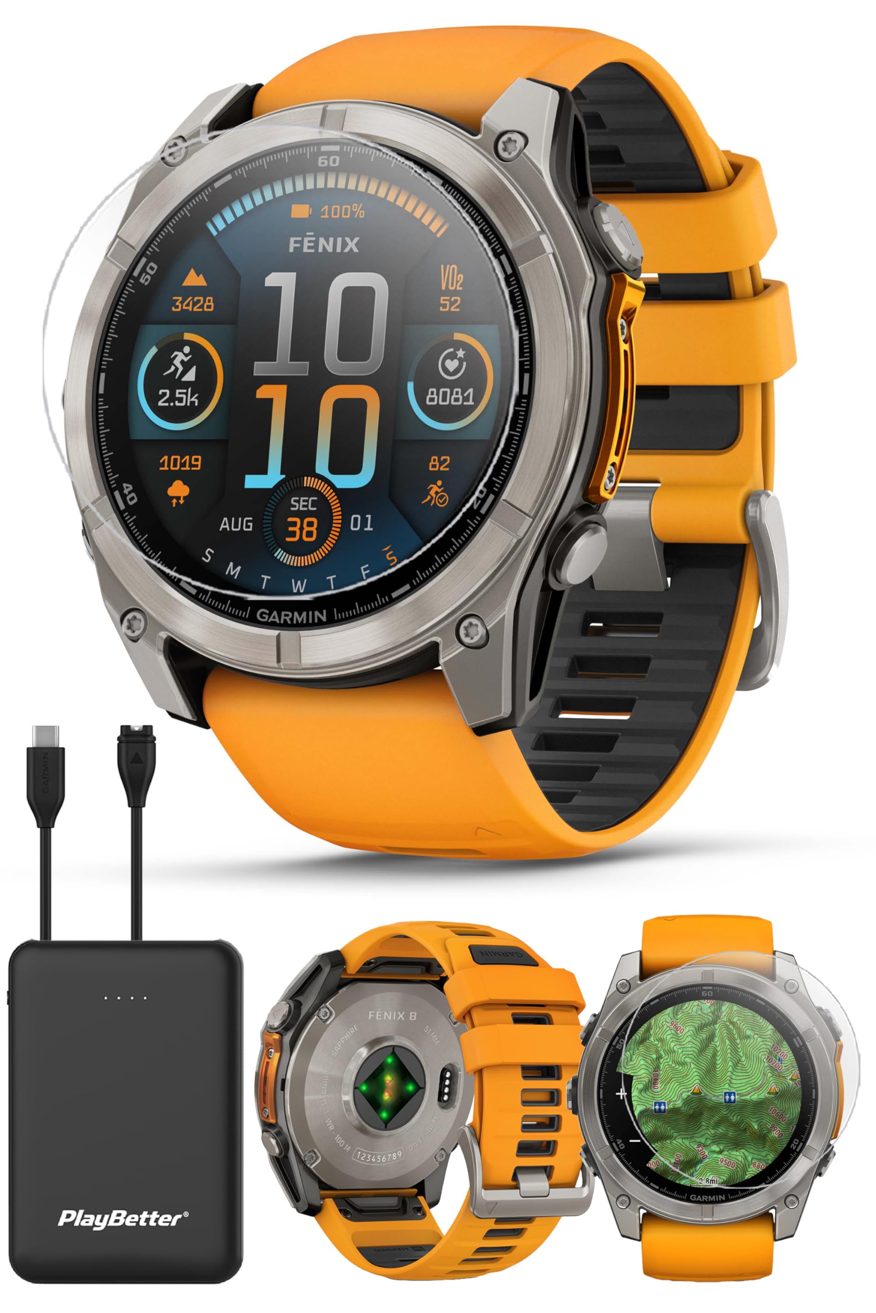Fenix 8 Multisport GPS Smartwatch
