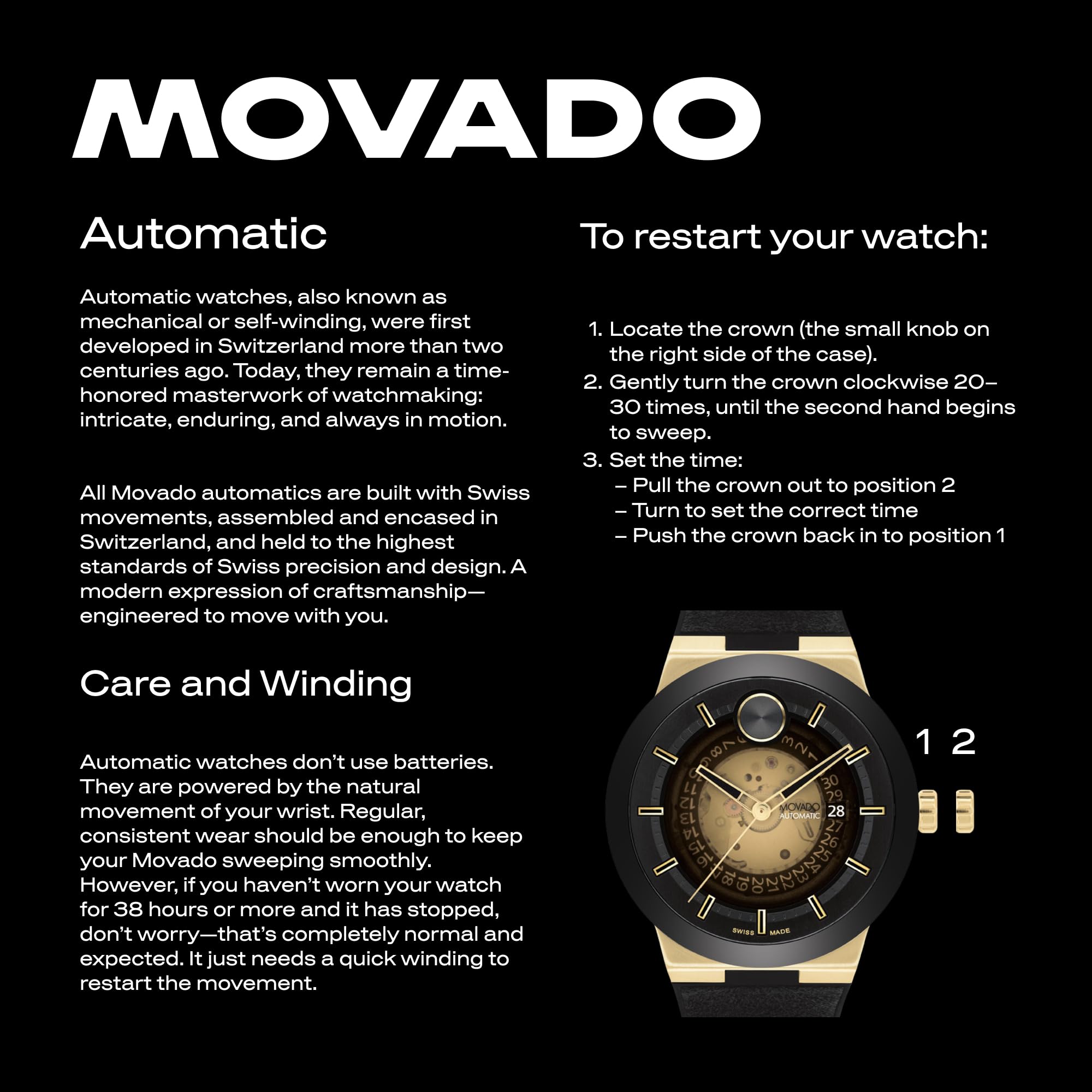 Bold Fusion Automatic Watch – Men