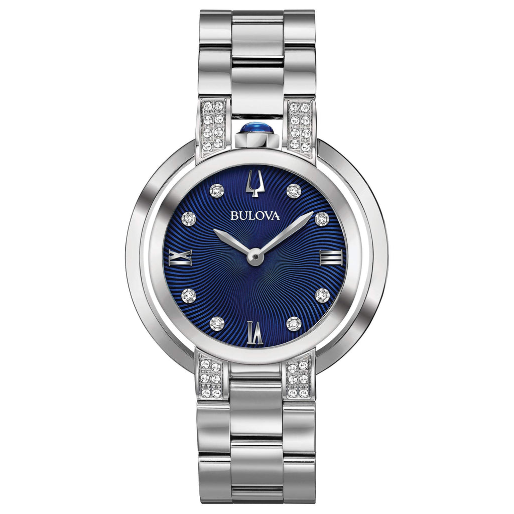 Rubaiyat Diamond Watch – Blue Dial
