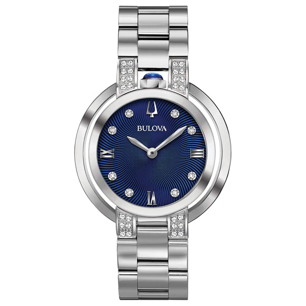 Rubaiyat Diamond Watch – Blue Dial