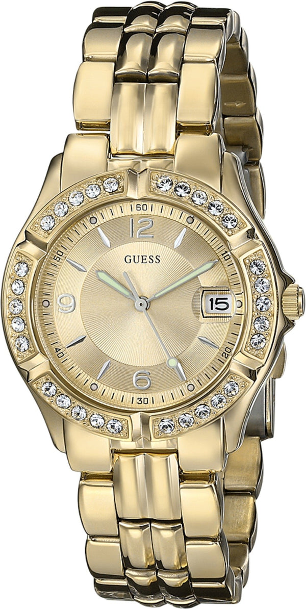 Guess Gold-Tone Bracelet Watch