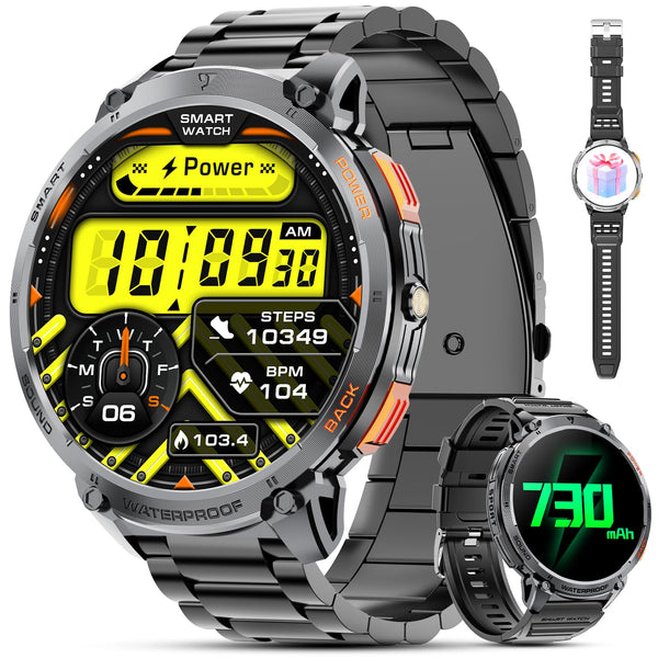 Military Smartwatch – 1.85" HD