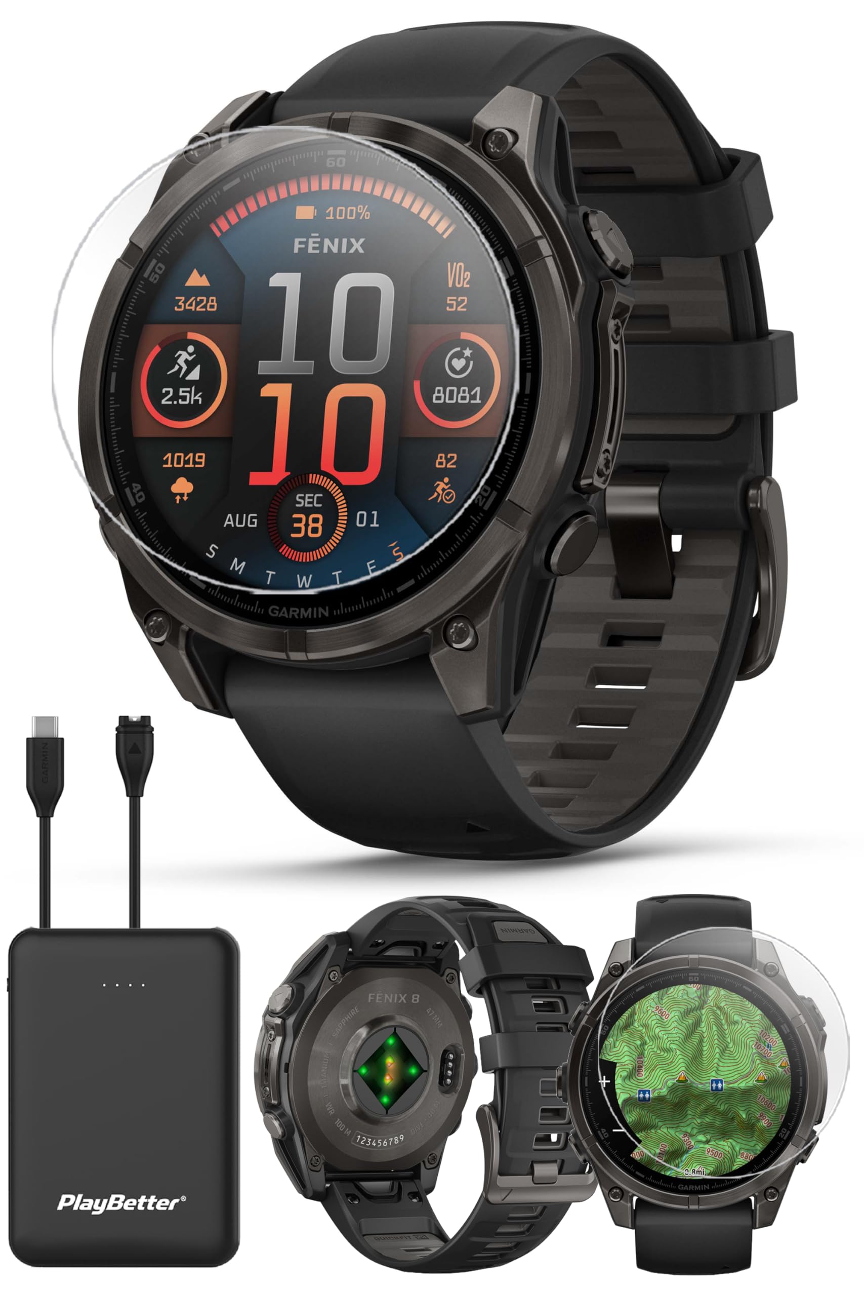 Fenix 8 Multisport GPS Smartwatch